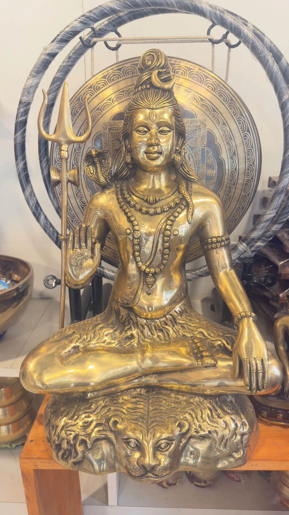 Seated Shiva Statue