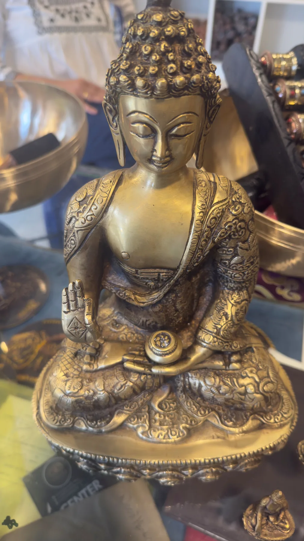 Blessing Buddha Statue