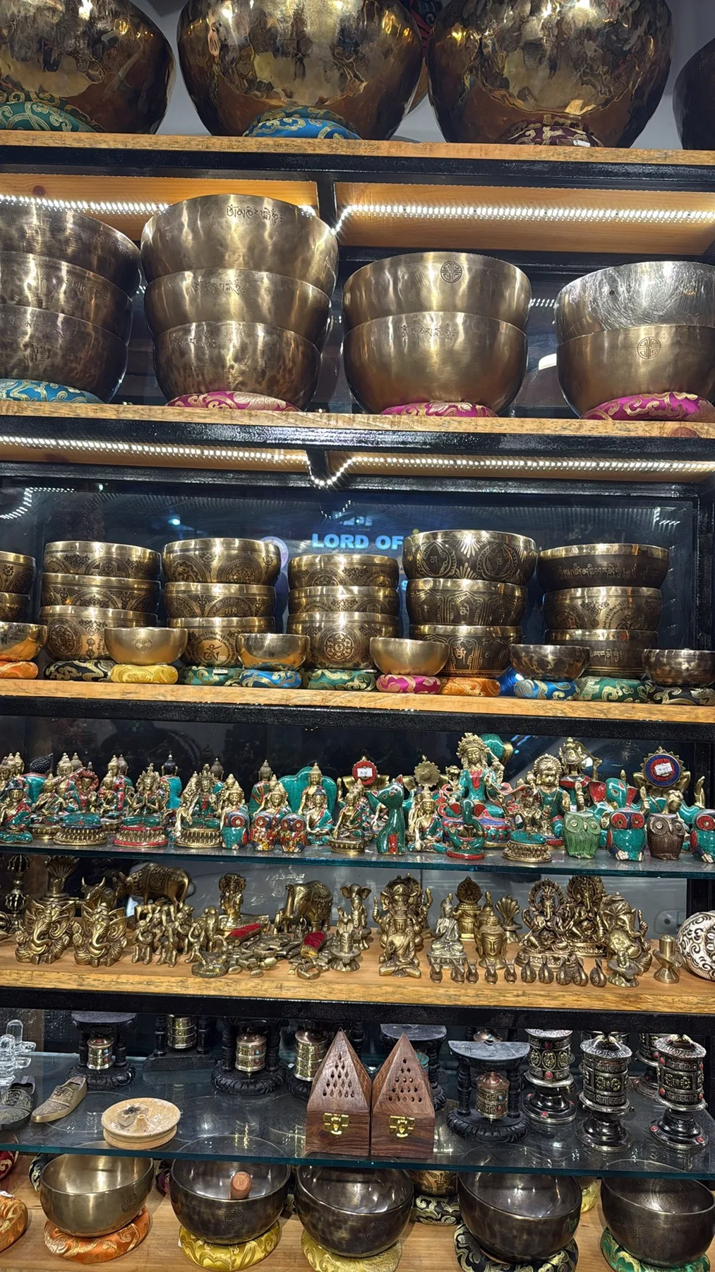 Engraved Mantra Singing Bowls